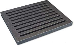 GRILLROSTPROFI Ascherost- Feuerrost - Kohlerost - Kaminrost in Premium-Qualität - Gusseisen, 18 x 22 cm