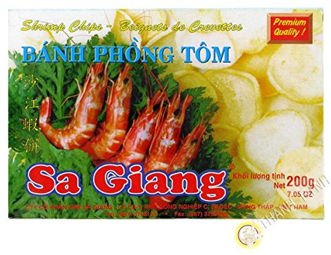Sagiang - Ungebackenes Krabbenbrot, (1 X 200 GR)