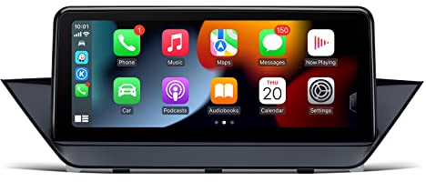 XTRONS 10.25 Zoll Android 12 Autoradio, Octa Core 2GB 32GB Eingebautes 4G LTE/CarAutoPlay/Android Car/DSP für BMW X1 E84(2009-2015) Ohne Originalanzeige