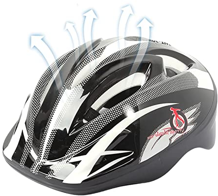 Visiblurry Kinder-Fahrradhelm, verstellbar, Kinder-Fahrradhelm, Jungen und Mädchen, Fahrradhelm, Multisport-Fahrrad-Schutzhelme für Skateboard, Fußball, Rollschuhlaufen, Roller