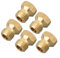 EXTRWORY 5 Pieces Gas Stove Attachment, Gas Burner Drill Nozzle, Burner Gas Natural Gas HOB Conversion Kit Jets Nozzle Injectors Set
