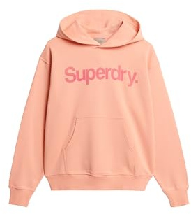Superdry Sweat à capuche Core City pour femme avec logo