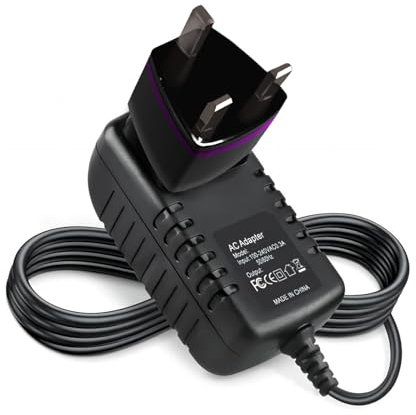 Xzrucst 5.5V 1A AC Adapter Compatible with Panasonic PNLV236E Telephone Phone Base Dock Home Station + British Standard Plug