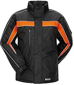 Planam Outdoor Winter Herren Cosmic Jacke schwarz orange Modell 3601 Größe M