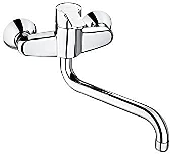 Roca,L20,Grifería monomando exterior para cocina con caño giratorio,A5A7609C00