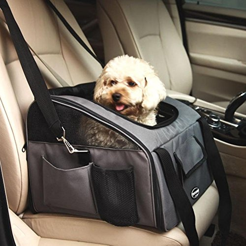 Autositz f&uuml;r Haustiere, faltbar, Transportbox f&uuml;r Hund/Katze