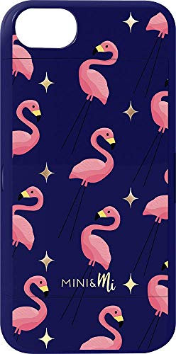 Mini&Mi Coque Rigide Flamants Rose avec Miroir pour iPhone 6/6S/7/8