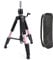 Beyond Your Thoughts Mini Mannequin Tripod Stand Canvas Block Training Doll Manikin Head Wig Stand for Cosmetology Hairdressing(Rose Gold)