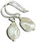 MadamLili Perlenohrringe | 925 Sterling Silber Barock Perlen Ohrhänger | Hypoallergen & Wasserfest | Elegante Perlen Ohrstecker für Damen | Geschenk zum Geburtstag, Hochzeit & Jubiläum
