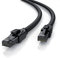 Primewire 0.5m Cavo di Rete Cat 8.1 40 Gbits - Mantello in Nylon Intrecciato - Ethernet Patch RJ45 - Cavo Cat 8 Gigabit LAN - 40000 Mbits - SFTP PIMF - Compatibile con Cat 6 Cat 7 50 cm