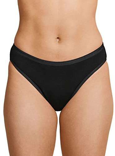 AllMatters Biancheria Intima per Il Periodo Mestruale Intimo a Prova di Perdite, di Lunga Durata ed Ecologico Riutilizzabile. Mutandine da Periodo. Intimo Mestruale - Taglia XL, Nero