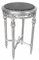 Tisch Beistelltisch Silber Blumentisch Antik Marmorplatte Blumenhocker cat10007 Palazzo Exklusiv