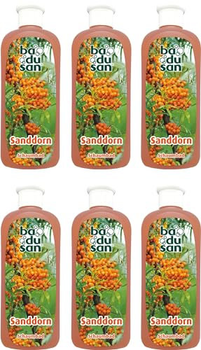 6er Pack Badusan Schaumbad Sanddorn 6x500ml