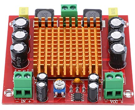 Scheda Amplificatore di Potenza Digitale XH‑M544 TPA3116DA Chip Scheda Amplificatore di Potenza Audio a Canale Mono per Auto 150 W 12‑26 V