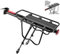 Mountainbike Gepäckträger Maximale Belastung 100kg mit Reflektor,Aluminiumlegierung,Vor und zurück einstellbar,Universal-Gepäckträger Schnelle Installation für 24-28 Zoll Fahrrad Rennrad E-Bike MTB