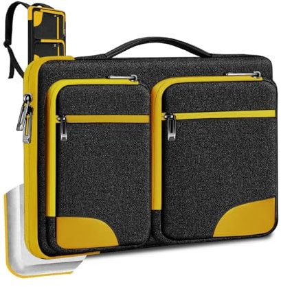 ZINZ Funda Ultradelgada para Portátil de 17 17,3, Maletín Protector para PC de 360° para Desplazamientos y Viajes de Negocios,B01YL02
