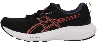 ASICS Damen Gel-Contend 9 Sneaker, SCHWARZES/KORALLENRIFF, 36 EU