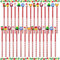 TOPJOWGA Weihnachten Bleistift mit Radiergummi, 30 Stück Weihnachten Bleistifte+30 Weihnachten Radiergummis, HB Stifte Set, Bleistifte Kinder Stifte, Weihnachten Geschenk Kinder Mitgebsel