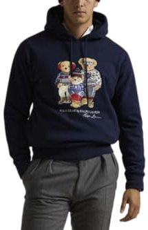 POLO RALPH LAUREN Felpa 710952267-001, Blu navy, S