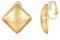 LILIE&WHITE Goldene Ohrclips für Damen – Elegantes, Modernes Design, Langlebig und Verblasst Nicht, Hochwertige Materialien, Geschenk für Jeden Anlass, Stilvolle Schmuckstücke für das ganze Jahr