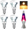 CHENBOOW Lavalampe Glühbirne,4 Stück Lavalampe Reflektorlampe,E14 R39 30W,Warmweiß 2700K,Dimmbar Reflektorlampen,Lava Birne Strahler Lavalampenbirnen,AC 220V-230V,Ersatzbirnen für Lavalampen