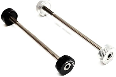 SHUNMIN Schnellspanner Fahrrad 1 Pcs 74 85 100 130 135mm Titan Ti Bike Hub Achse for Faltrad Quick Release Hub Zubehör Schnellspanner(for 130 135 Silver)