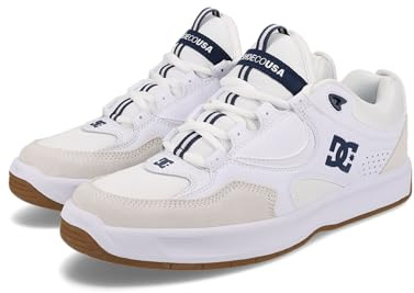 DC Shoes Kalynx Zero Skateschuh für Herren, Weiß/Blau, 42 EU