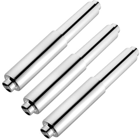 3 Pack Toilet Paper Roller, Toilet Paper Roll Holder Replacement, Plastic Toilets Papers Holder Replacement Rod for Bathroom