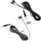 MLWSKERTY 3.5mm Dual IR Infrared Remote Control Receiver Extension Cable Extender for TV Set IR Receiver Extender Repeater System