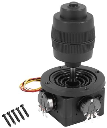 1PC 4-Axis Joystick Potentiometer Button for Black with Wire Automatization Machine Control