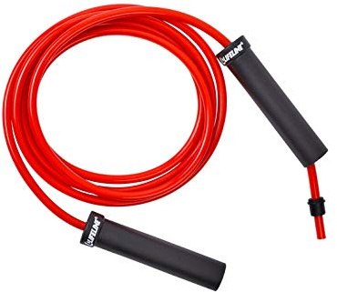 Lifeline Fitness Weighted Speed Rope - Jump Rope for Home Gym - Tone Muscles and Burn Fat with Adjustable Lengths - Two Weight Levels Available 0.75 lbs.