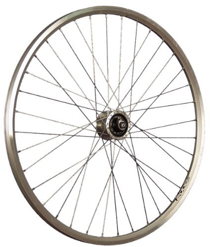 28 Zoll Laufrad Vorderrad Hohlkammer Shimano Nabendynamo DH-3D72 Disc CL Silber