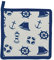 Sea-Club Topflappen - Maritim 1 Stück Küche Baumwolle weiß/blau Maritime Deko