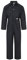 Ladies Zip Front Boilersuit Workwear Boiler Suit Coverall Overall Womens Girls (10 (34 Chest), Black)