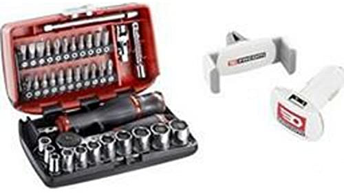 Coffret 38 douilles 1/4 R2NANO Facom + accessoires téléphone Offert R2NANOV217IM