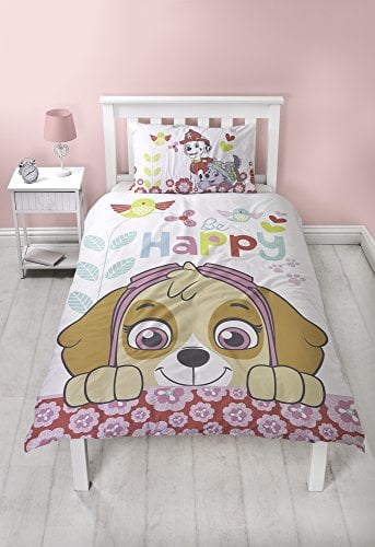 Paw Patrol, Kissen, quadratisch, rot, Einzelbett