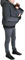 Bestgift Manteau à Capuche Porte-Bebe pour Hommes M Gris Foncé