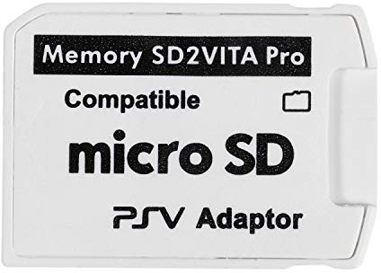 TOOGOO Version 6.0 SD2VITA pour PS Vita Mémoire TF Carte pour PS Vita Carte De Jeu PSV 1000/2000 Adaptateur 3.65 Système SD Micro-SD Carte R15