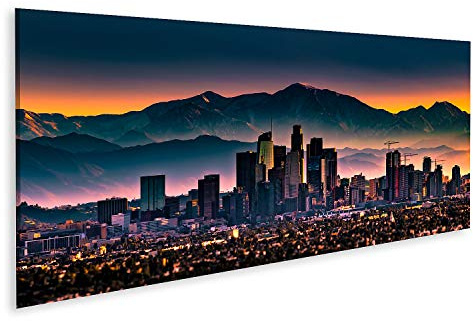 islandburner Bild auf Leinwand Los Angeles LA Kalifornien Bilder Wandbilder Poster