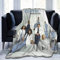 Birsppy Ultraweiche Flanell Fleece Samt Plüsch Decke Grey's Anatomy DIY Druckbett Auto Camp Couch Herbst/Winter Plüsch Decke für Erwachsene oder Kinder