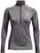 Under Armour Womens Warmup Tops Damen Shirt Ua Tech™ Twist, Mit Halblangem Reißverschluss, Jet Gray, 1320128-010, LG