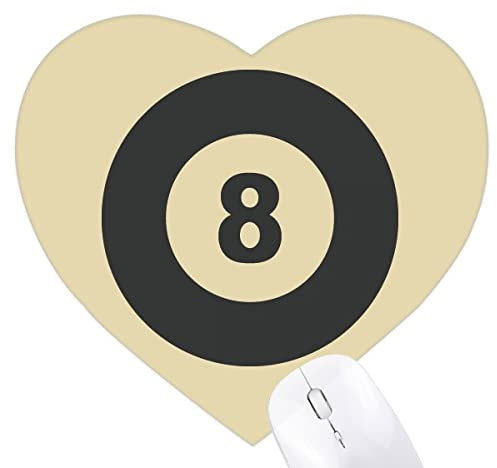 au billard sport géométrie simple plan Jeux de tapis de souris en forme de coeur