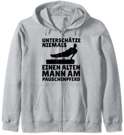 Turner Papa Geräteturner Vater Bodenturner Dad Gymnastik Kapuzenjacke