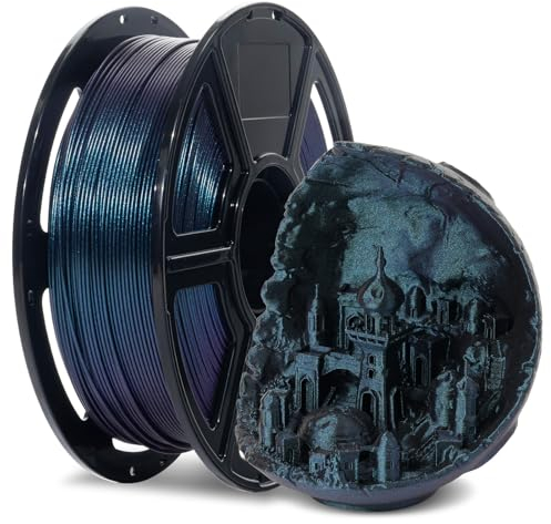 FLASHFORGE Hochgeschwindigkeits-PLA-Filament 1,75 mm, 500 mm/s Hochgeschwindigkeitsdruck, schnelles 3D-Drucker-Filament, robust und hoher Durchfluss für schnelles Drucken, 1 kg (2,