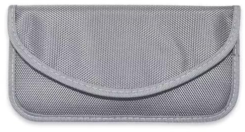 LMLXYZ Faraday Bag Faraday-Tasche in Militärqualität, für EMP-Schutz und EMF-Schutz – RFID-blockierender EMF-Schutz aus Stoff, WiFi-Störsender (Color : Rose, Size : 20cmx10cm)