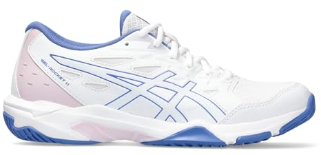 Asics Damen Gel-Rocket 11 Sneaker, Weißer Saphir, 39.5 EU