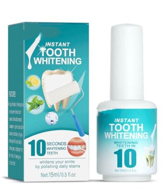 Vernice sbiancante per denti, essenza sbiancante per denti, utilizzata per lucidare i denti e sbiancamento per rimuovere macchie, essenza per pulire i denti