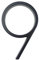 WANGBINGXING Hausnummer 125mm Floating House Number Buchstaben Big Modern Door Alphabet Home Outdoor 5 in.Black Nummern Adresse Plaque Dash Slash Zeichen # 0-9 Hausnummernschild (Color : 9)