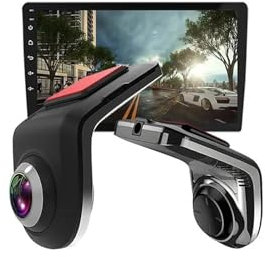 Dash Cam 1080P USB Dash Cam For Android Multimedia ADAS Car DVR Dashcam DVRs Auto Video Recorder Recorder Player DVD Dash Camera Cars(None)
