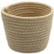 1 pièces panier rangement en corde de coton,paniers pour étagères Tissés,panier de rangement salle de bain,paniers de décoration,pour organiser cosmétiques, livres(kaki)